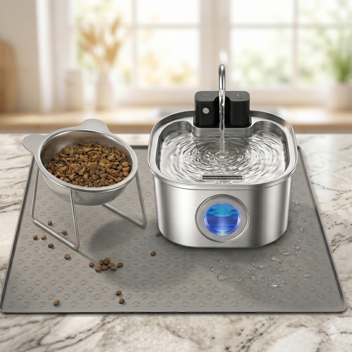 The PurrEver Feeding Mat